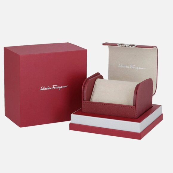 Ferragamo Mens Stainless Steel 43mm Strap Watch - Picture 4 of 4